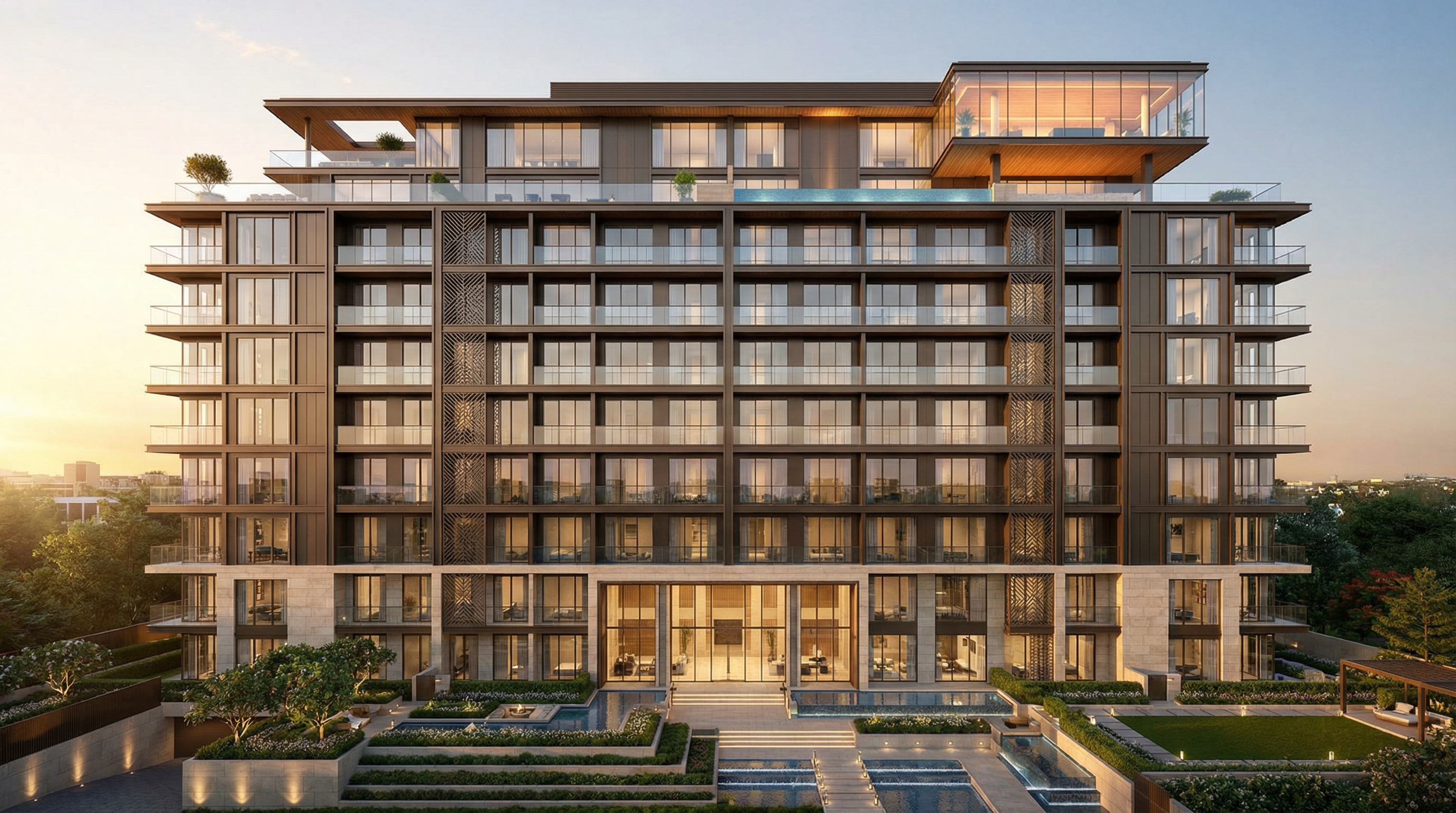 Luxury Apartment Block